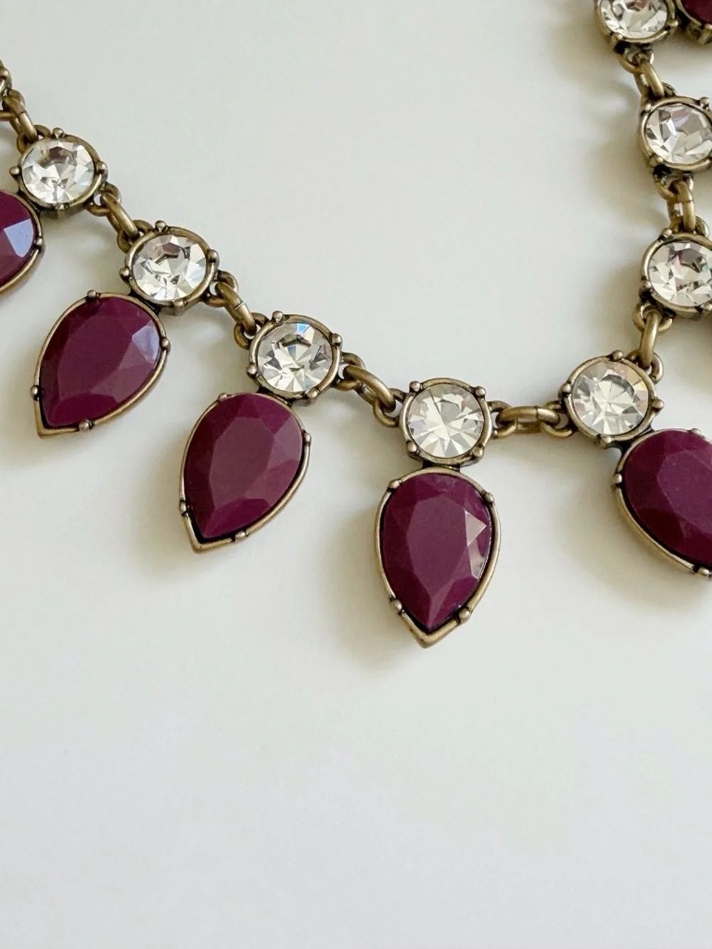 J. Crew Vintage Crystal Necklace
